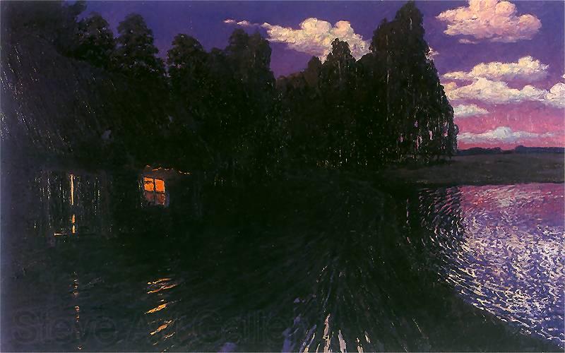 Stanislaw Ignacy Witkiewicz Landscape by night